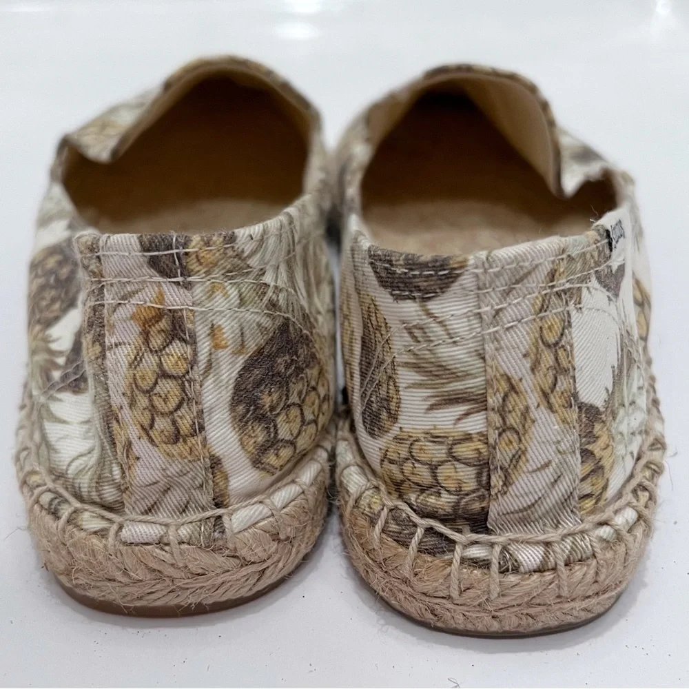 Soludos Pineapple Print Espadrilles Size 8